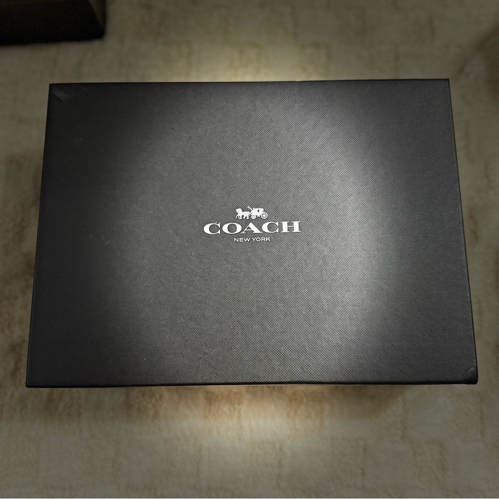 Coach Sadie Semi Matte Calf Sandal Deep Coral Colorful Studs Size 6.5M - Picture 9 of 10